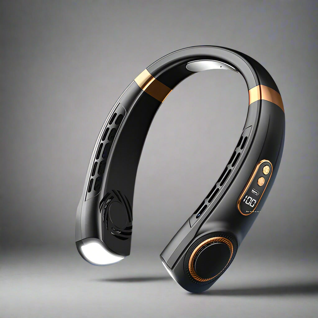 neck fan product black